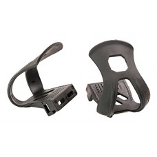Retrospec Bicycles Unbreakable Strapless Bicycle Toe Clip/Cage  Black - B00MU0L5NY